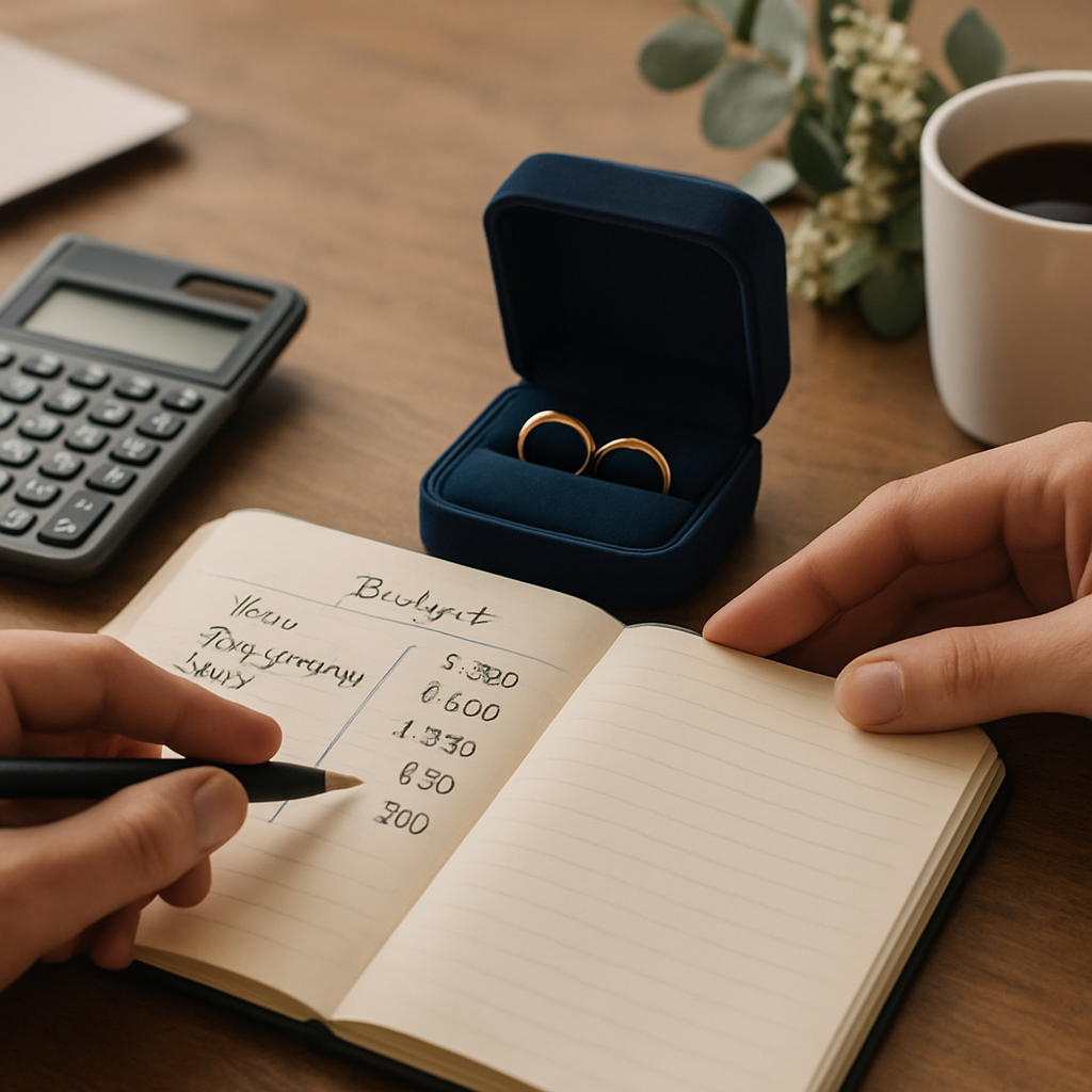 Budgetplanung für die perfekte Hochzeit und Verlobung